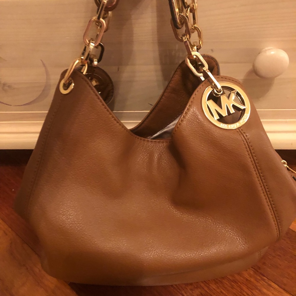 Michael Kors Brand New leather Handbag in whiskey